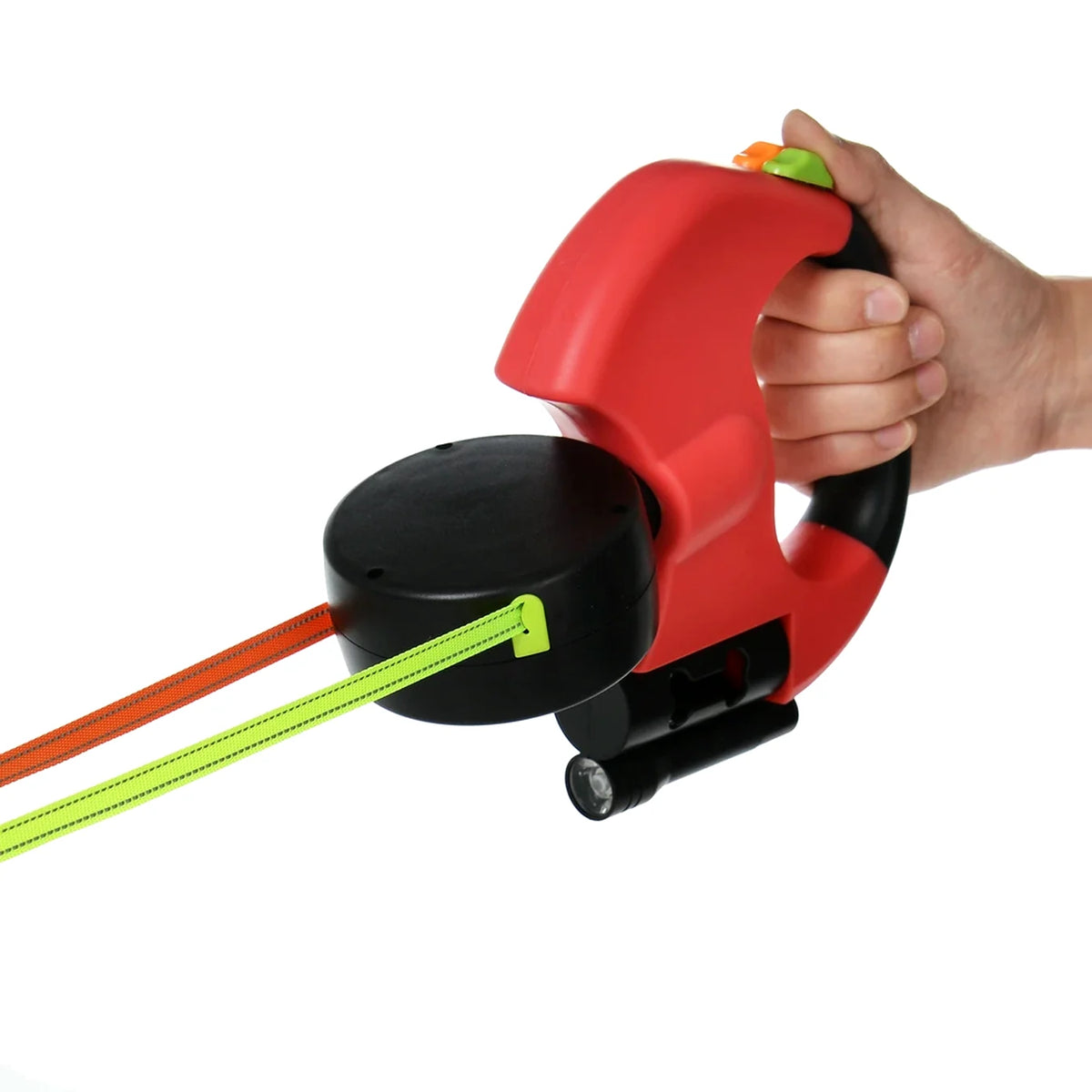 Laisse double pour 2 chiens, rétractable